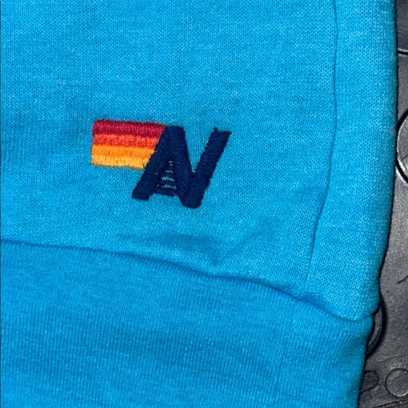 Aviator Nation Turquoise Lightning Sweatshirt Never Worn! NEW!! - Picture 6 of 11